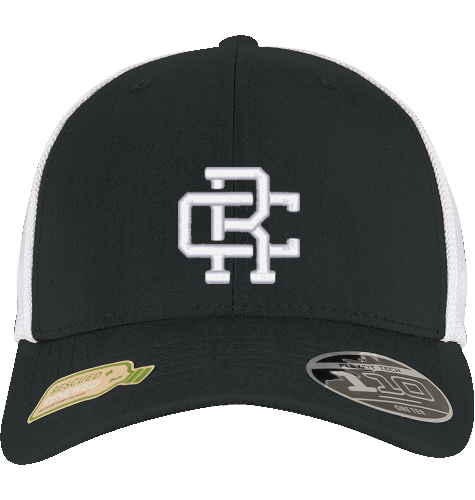 CATCH AND RELEASE LOGO /Trucker-Cap   BlackWhite